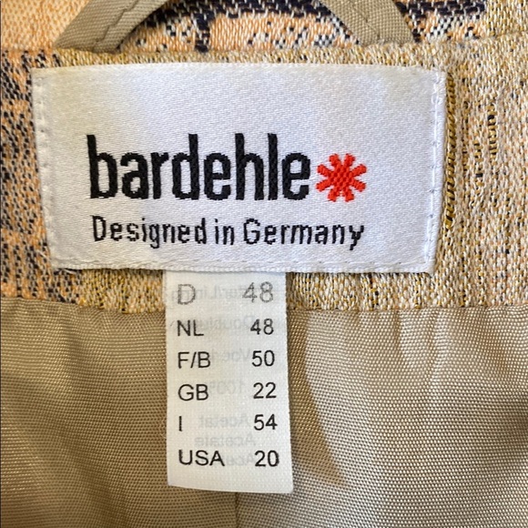 Women's Patchwork Pink Floral Blazer Cottagecore Boho Made in Germany Vintage - Picture 3 of 16